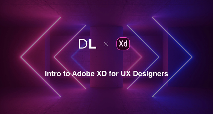 A webinar promo for Designlab and Adobe XD