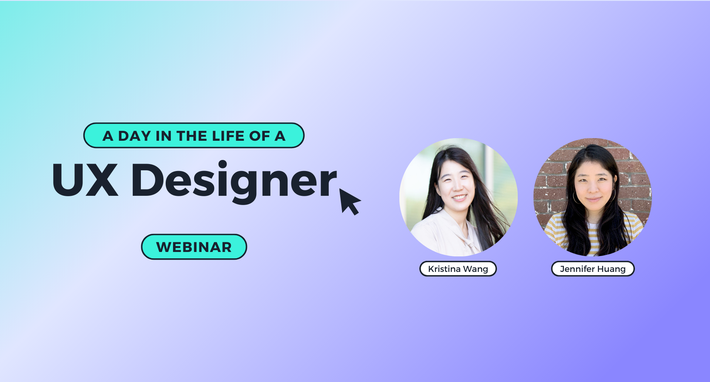 An image of UX designers Kristina Wang and Jennifer Huang.