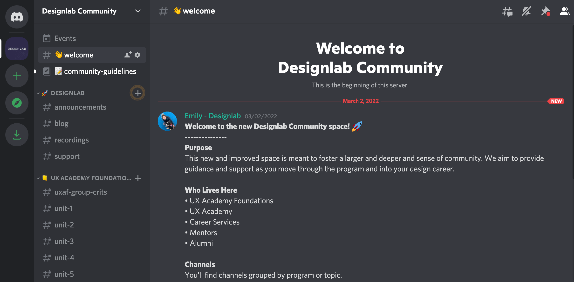 Discord Community for Designers